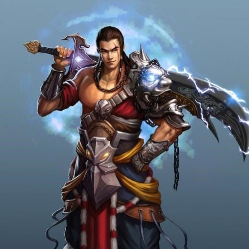 二次元未来科技男生头像