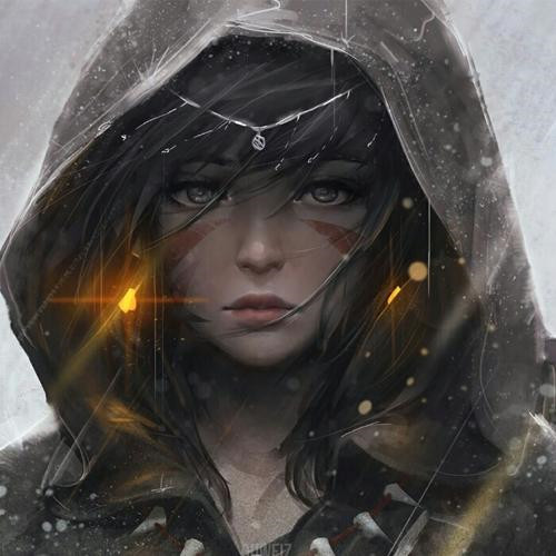 科幻炫酷女生头像