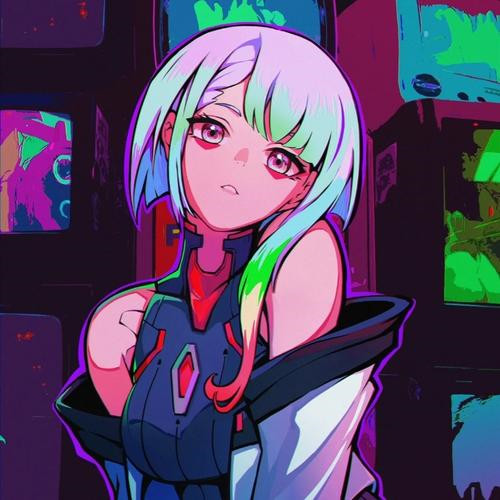 科幻炫酷女生头像