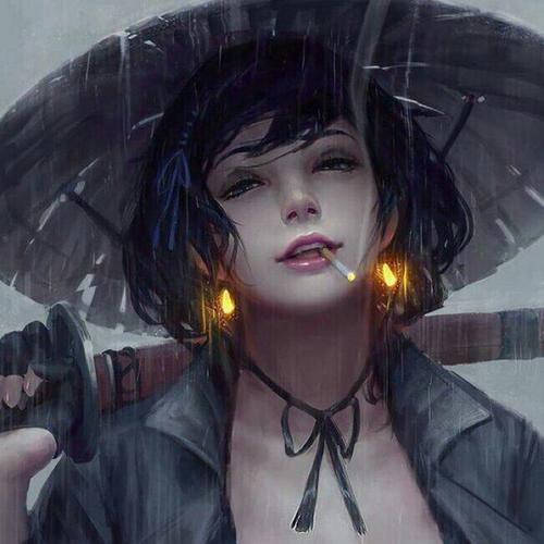 科幻炫酷女生头像