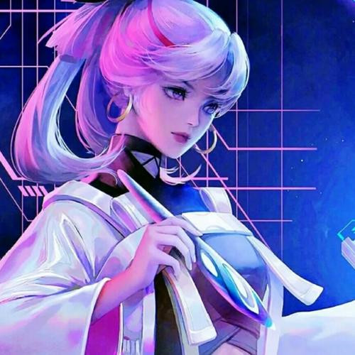 科幻炫酷女生头像