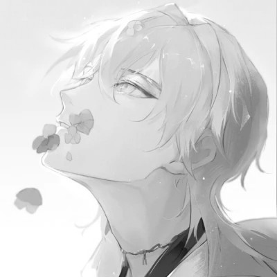 黑白男漫头