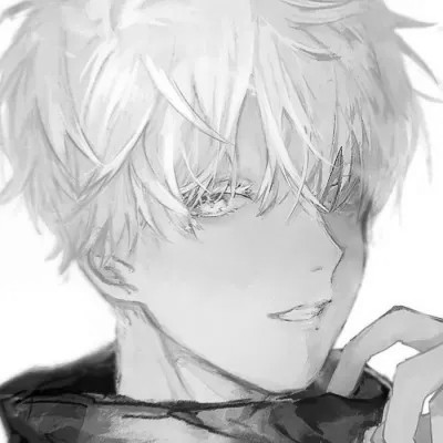 黑白男漫头