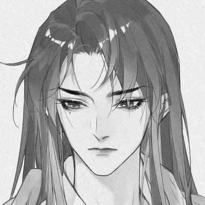 黑白男漫头