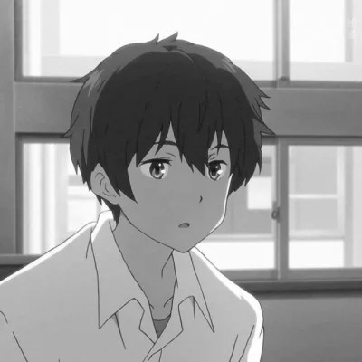 日漫系黑白帅气男头