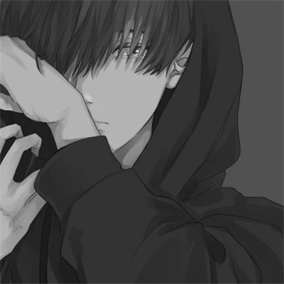 日漫系黑白帅气男头