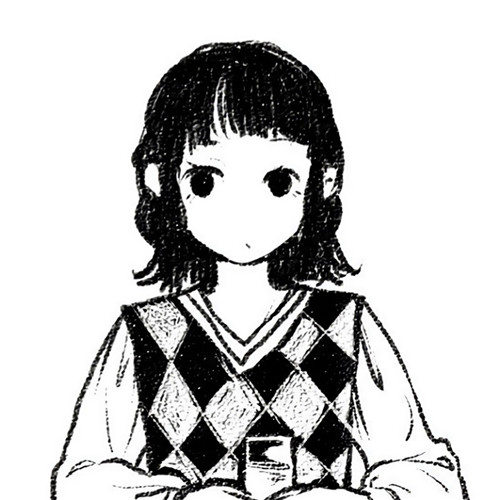 动漫高冷霸气暗黑女生头像图片