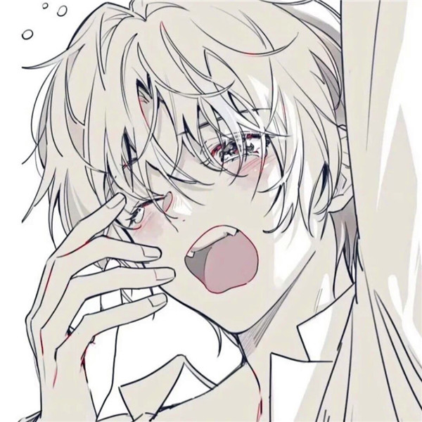 稀有少见小众神仙动漫男头图片