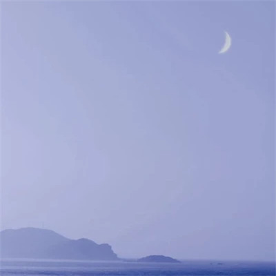 高级蓝色治愈系背景图片头像