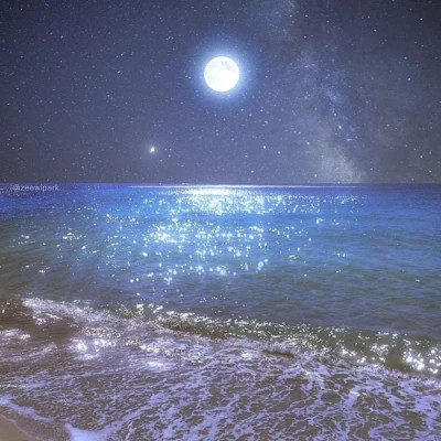 背景图片干净治愈系蓝色头像