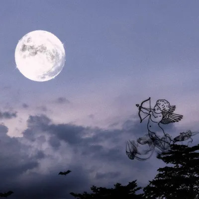 背景图片干净治愈系蓝色头像