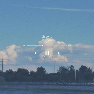 背景图片干净治愈系蓝色头像