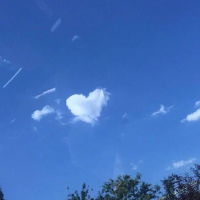 背景图片干净治愈系蓝色头像