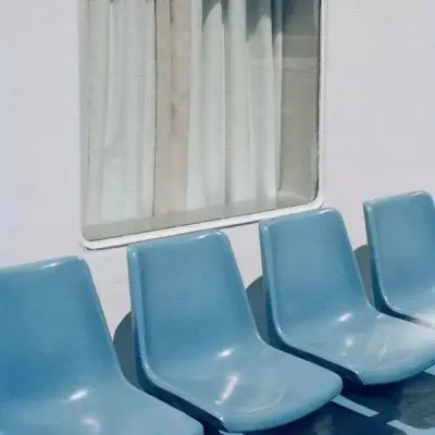 背景图片干净治愈系蓝色头像