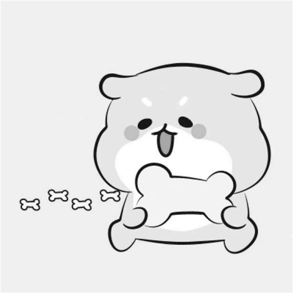 情侣头像 动漫情头可爱黑白