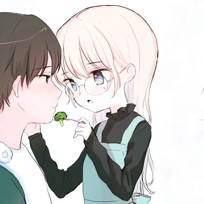 超火超好看超甜的情侣头像