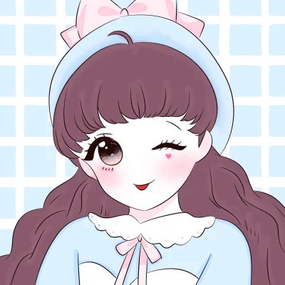 动漫萌系闺蜜头像