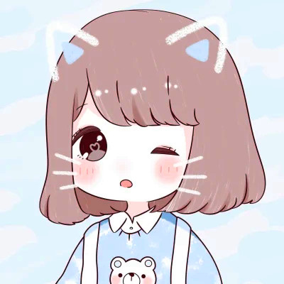动漫萌系闺蜜头像