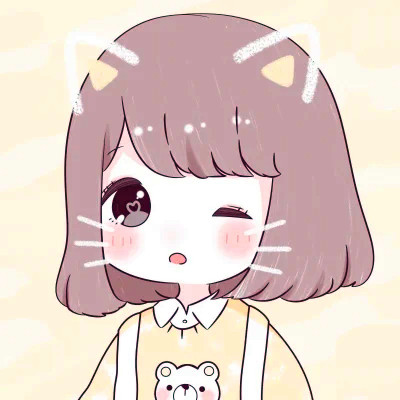 动漫萌系闺蜜头像