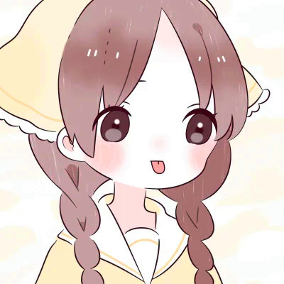 动漫萌系闺蜜头像