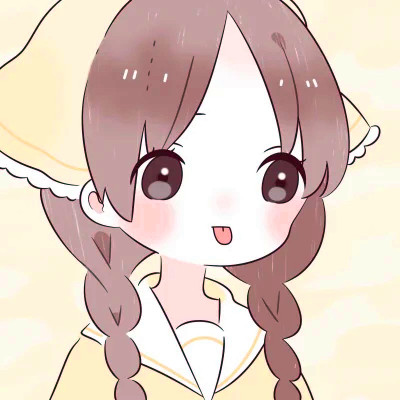 动漫萌系闺蜜头像