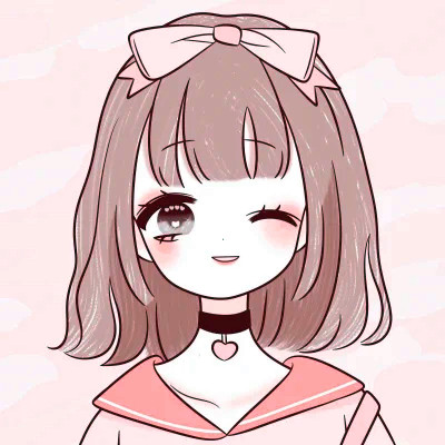动漫萌系闺蜜头像
