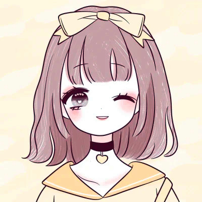 动漫萌系闺蜜头像