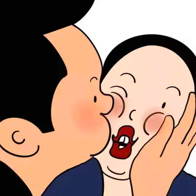 活泼可爱的情侣头像