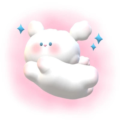 可爱又高级的白底头像图片