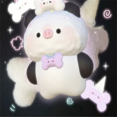 可爱又高级的白底头像图片