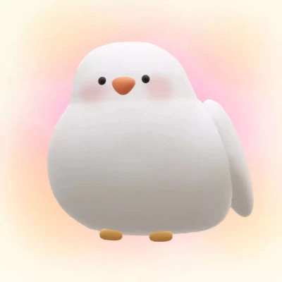 可爱又高级的白底头像图片