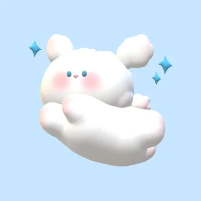 可爱又高级的白底头像图片