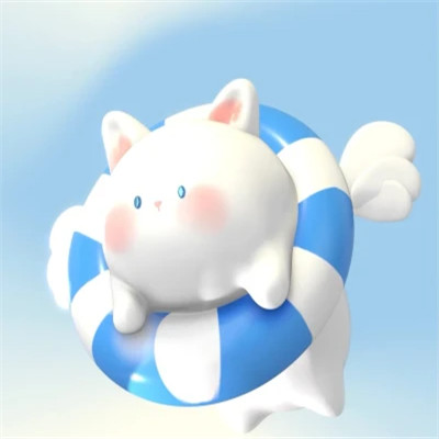 可爱又高级的白底头像图片