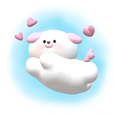 可爱又高级的白底头像图片