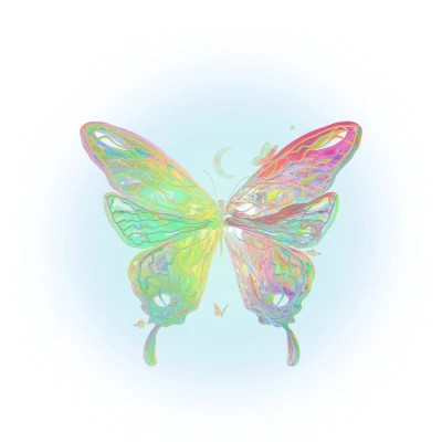 蝴蝶高级感ins头像图片