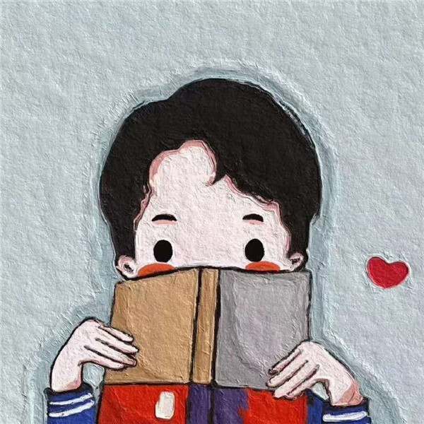 爱意满满的一男一女超甜卡通情头图片