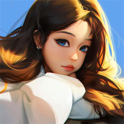 神仙惊艳手绘头像女