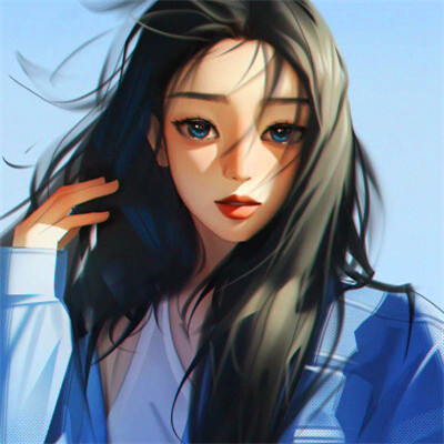 神仙惊艳手绘头像女