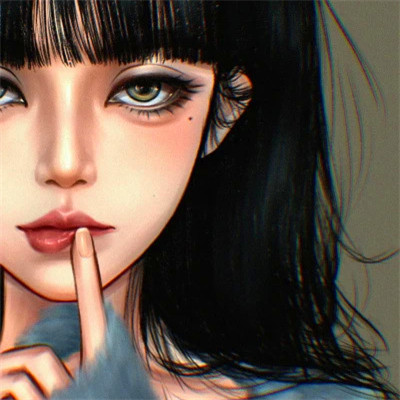 神仙惊艳手绘头像女