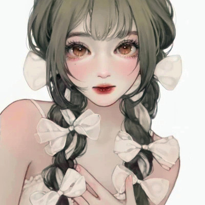 神仙惊艳手绘头像女