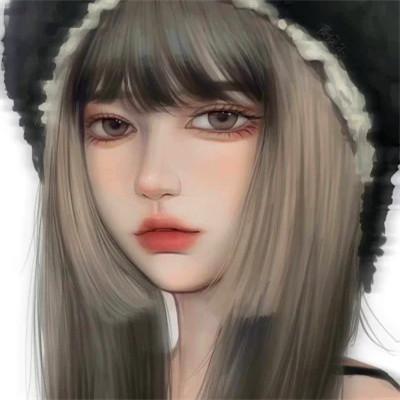 神仙惊艳手绘头像女