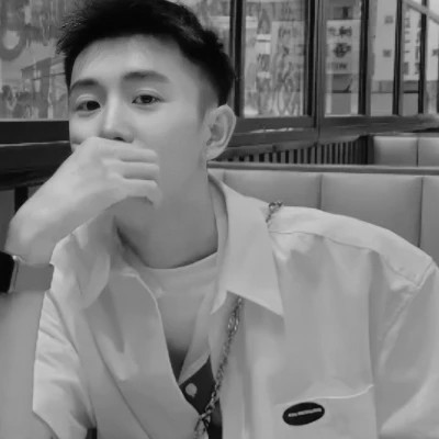 高级真人情头黑白一男一女图片