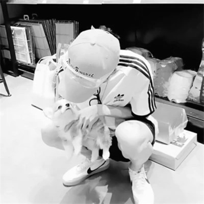 高级真人情头黑白一男一女图片