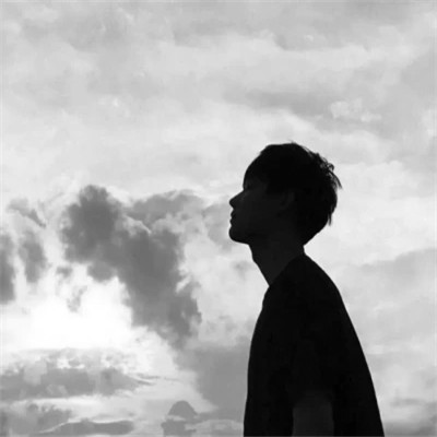 情头黑白一男一女真人高级图片