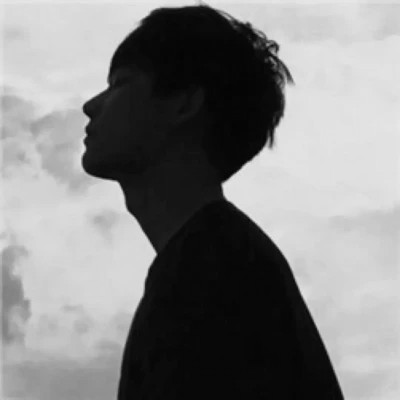 情头黑白一男一女真人高级图片