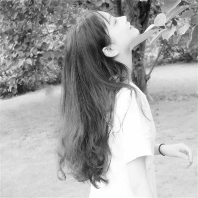 情头黑白一男一女真人高级图片