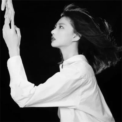 情头黑白一男一女真人高级图片