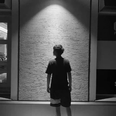 情头黑白一男一女真人高级图片