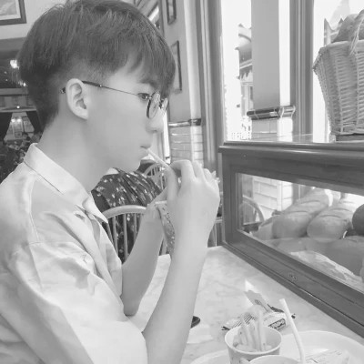 黑白情头一人一张