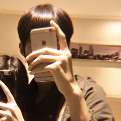 超甜ins风情侣头像真人